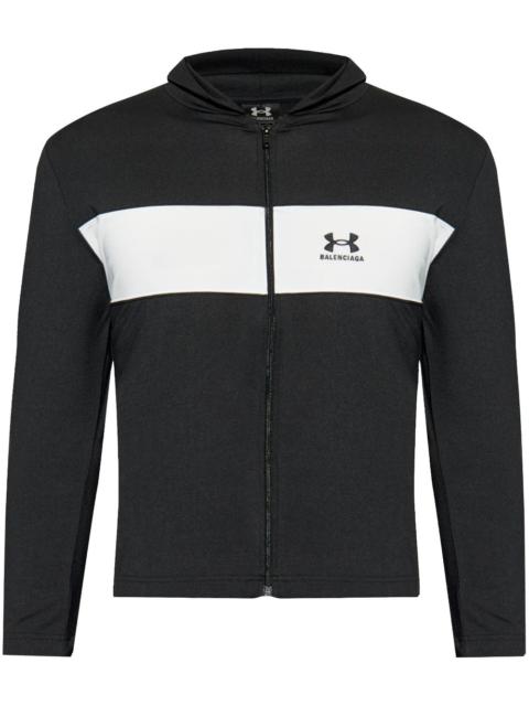 BALENCIAGA x Under Armour logo-embroidered hoodie