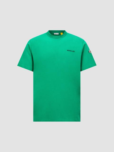 Moncler Moncler x FRGMT Maxi Logo Cotton T-Shirt