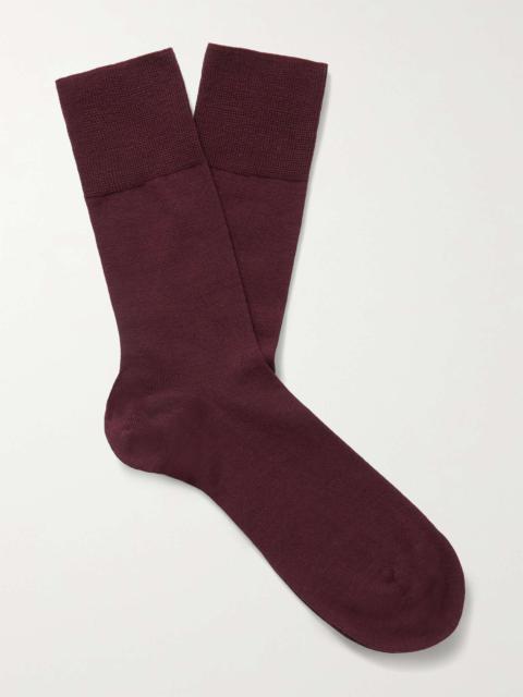 FALKE Airport Virgin Wool-Blend Socks