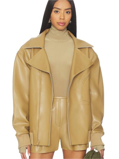 NORMA KAMALI Oversized Moto Jacket