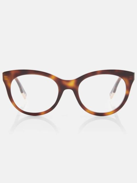 Fendi Way Oval glasses