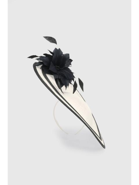 KAREN MILLEN Flower Trim Detail Fascinator