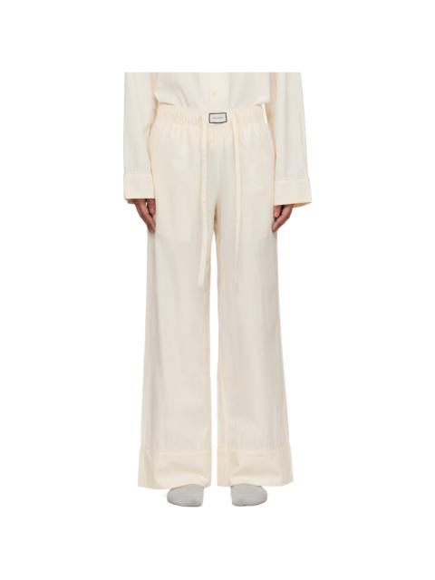 entire studios Off-White Pajama Lounge Pants