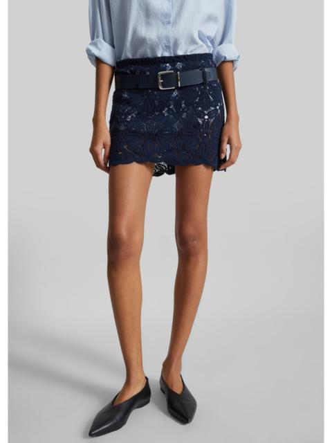 beaufille Beaufille Ella Mini Skirt - Midnight Blue