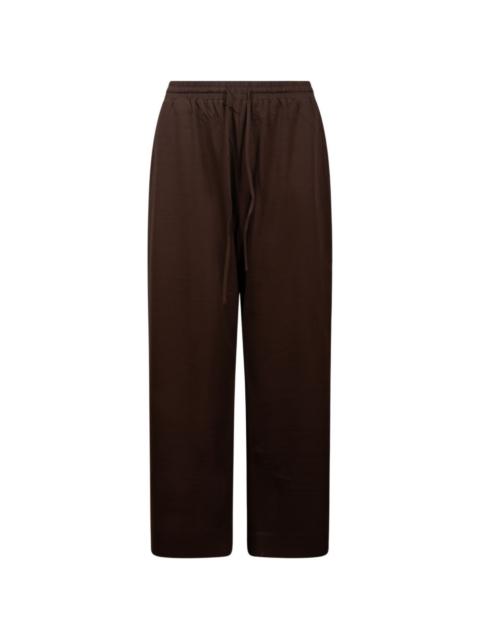 WEEKEND Max Mara drawstring straight trousers