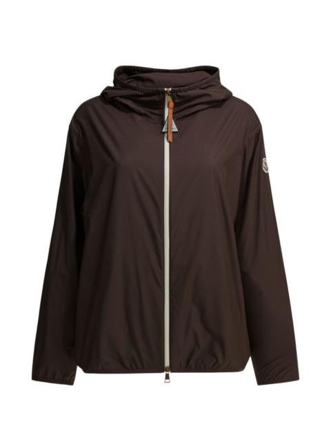 Moncler logo-patch hooded jacket