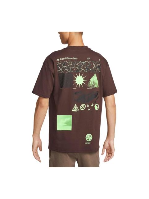 Nike Nike NRG ACG Lunar Change T-Shirt 'Brown' FJ1126-227