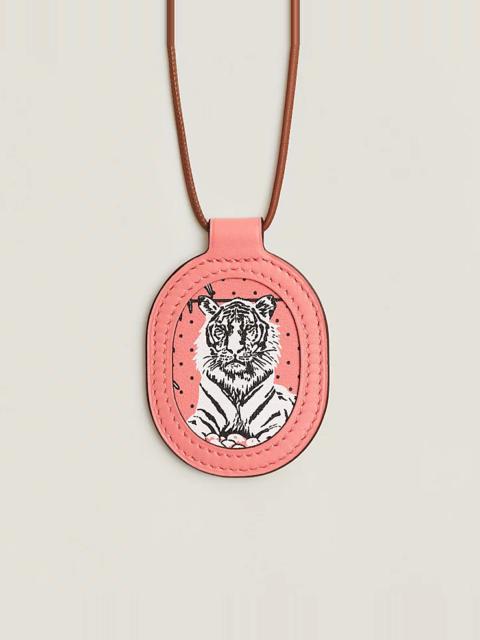 Hermès Tigre Royal pendant, small model