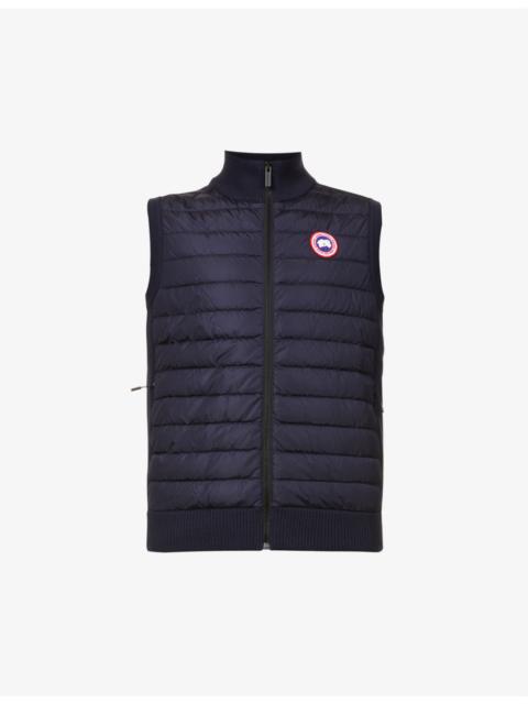 Canada Goose High-neck padded wool and shell-down vest