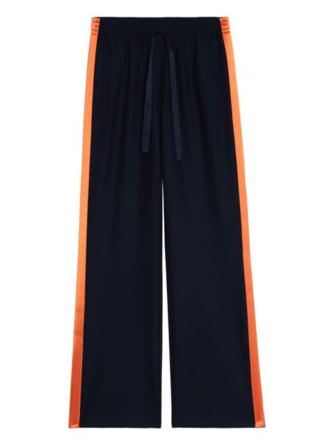 Zadig & Voltaire Poma stripe track pants