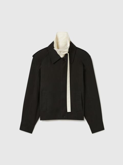 Stella McCartney Washed Cotton Double-Layer Jacket