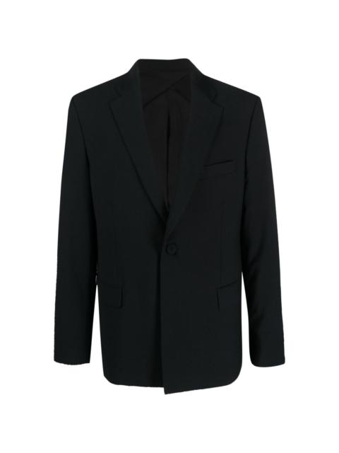 424 notched-lapels single-breasted blazer