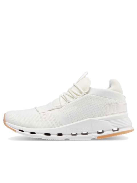On (WMNS) 실행중인 Cloudnova 'Undyed White' 77.98486