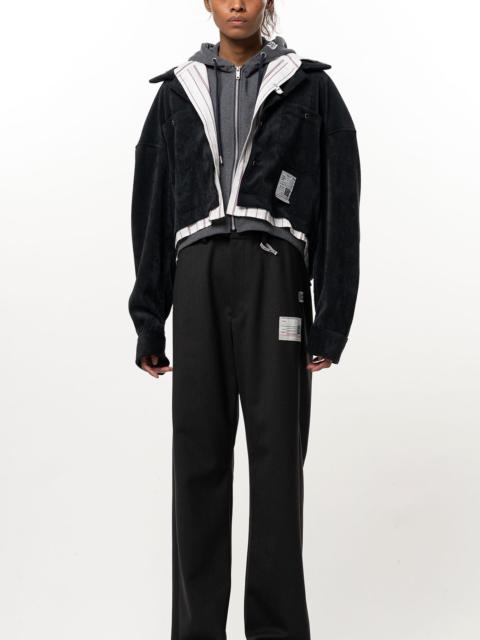 Maison MIHARAYASUHIRO Cropped Triple Layered Shirt