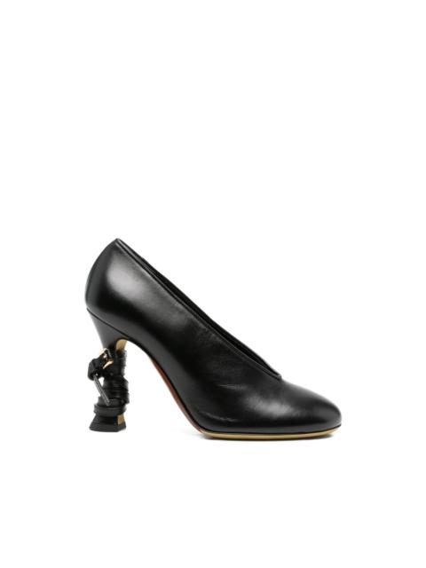 Moschino sculpted pumps