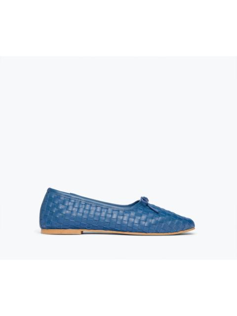 FRĒDA SALVADOR JADA SQUARE TOE BALLET FLAT