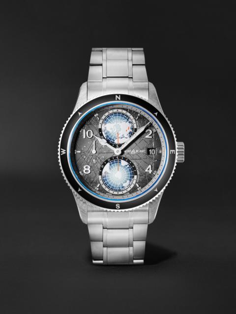 Montblanc Montblanc 1858 Geosphere 0 Oxygen The 8000 Automatic Titanium, Ceramic and Stainless Steel Watch, Re