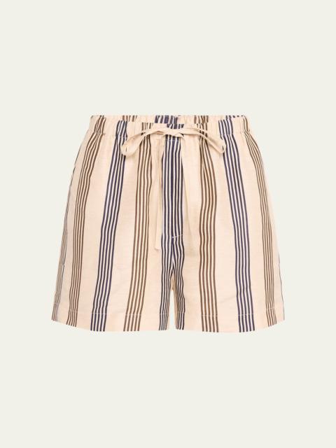rag & bone Logan Linen Beach Shorts