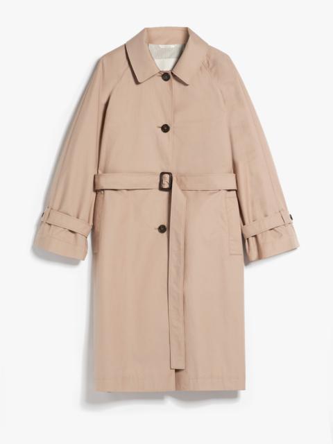 FTRENCH Single-breasted trench coat in water-resistant twill