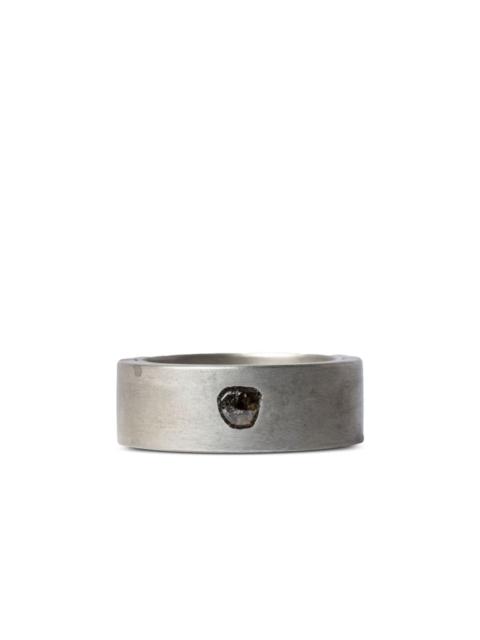 Parts of Four Sistema diamond-slab ring
