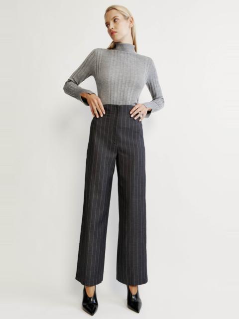 BARDOT Tarshee Turtle Neck Knit Top In Dove Grey