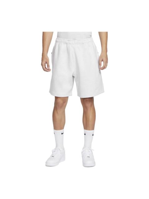 Nike Nike Solo Swoosh Fleece Shorts 'Birch Heather' DV3055-051