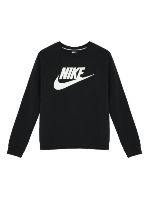 Nike (WMNS) Nike Round-neck Sports Sweatshirt 'Black' CI1178-010