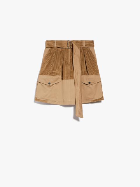 Max Mara CHICCA Velvet skirt