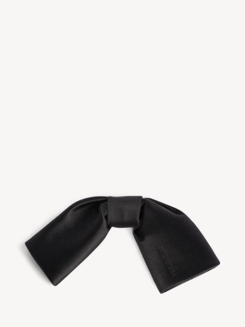 BALENCIAGA Women's Toque Hair Bow in Black