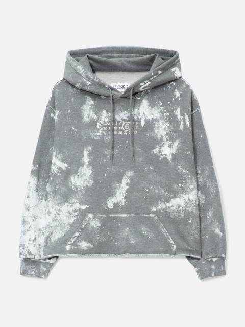 MM6 Maison Margiela NUMERIC SIGNATURE SPRAY HOODIE