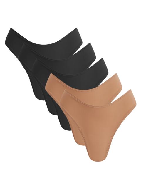 SKIMS SKIMS Fits Everybody Bundle Thong 5 Pack
