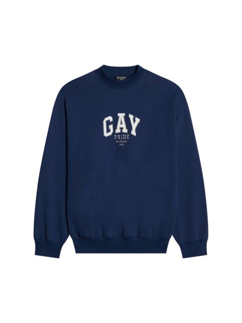 BALENCIAGA Pride Crewneck in Blue