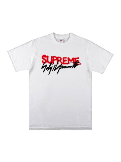 Supreme x Yohji Yamamoto Logo Tee 'White'