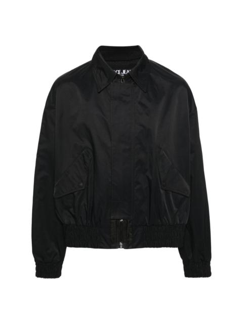 VERSACE JEANS COUTURE logo-patch bomber jacket