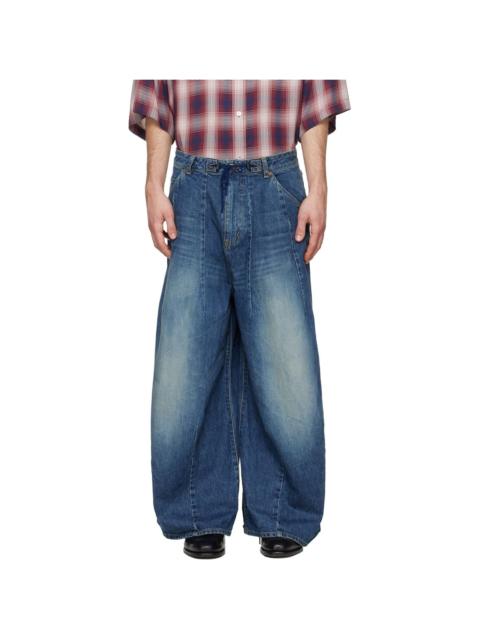 NEEDLES Blue H.D. Buggy Jeans