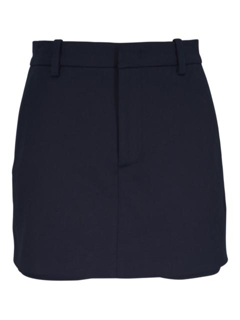 Vince straight mini skirt
