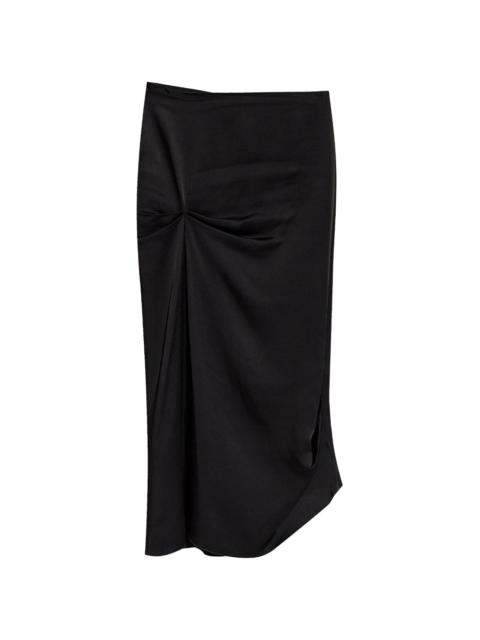 Victoria Beckham draped skirt