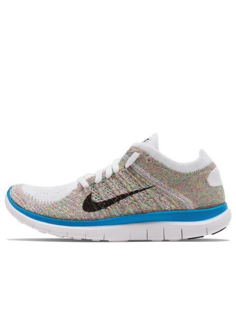 (WMNS) Nike Free 4.0 Flyknit 'Multi-Color' 631050-104