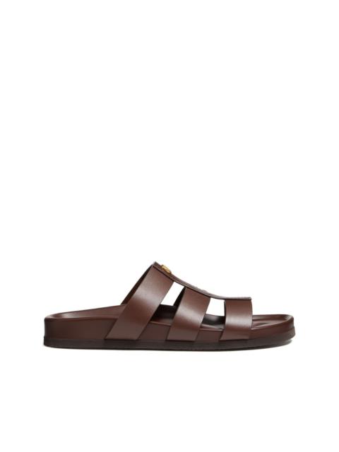 Valentino Studshield leather sandals