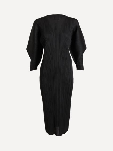 Pleats Please Issey Miyake SKYLINE Pleated Midi Dress