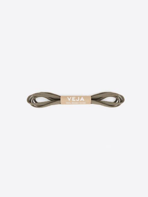 VEJA LACES ORGANIC COTTON KAKI