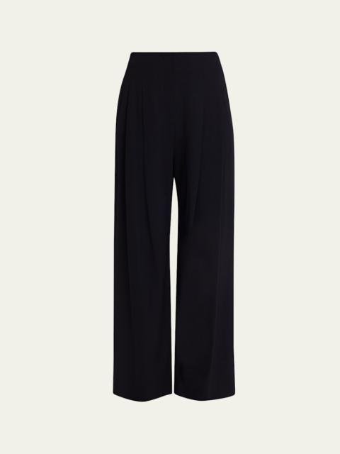 TWP Carries Pleated Wide-Leg Trousers