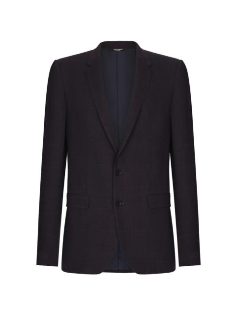 Dolce & Gabbana Prince of Wales check two-piece suit
