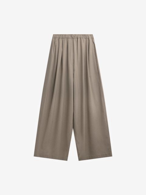 The Frankie Shop Gistel Pleated Pants - Beige Plaid