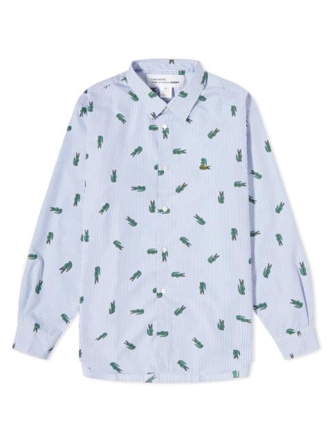 Comme des Garçons SHIRT Comme des Garçons SHIRT x Lacoste Multi Croc Stripe Shirt