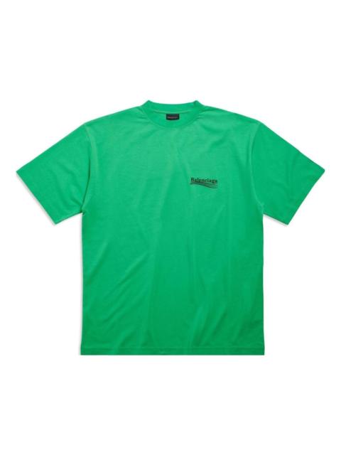 BALENCIAGA Balenciaga Political Campaign T-Shirt Large Fit 'Green
