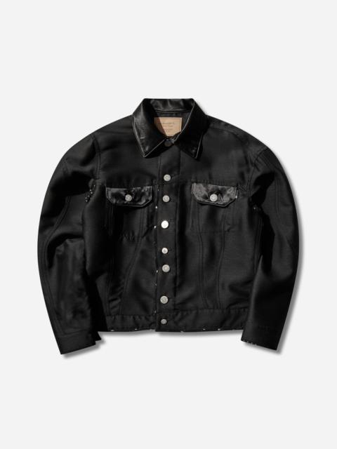 UNDERCOVER Women's Silk-Blend Wool Jacket Black