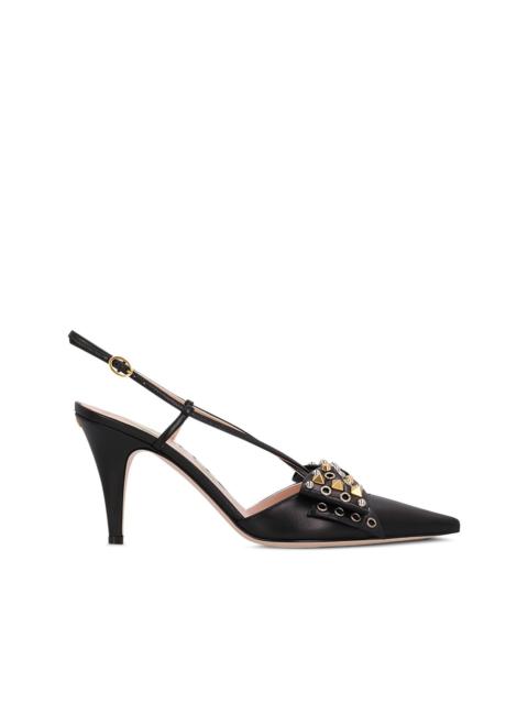 Valentino 85mm pointed toe pumps