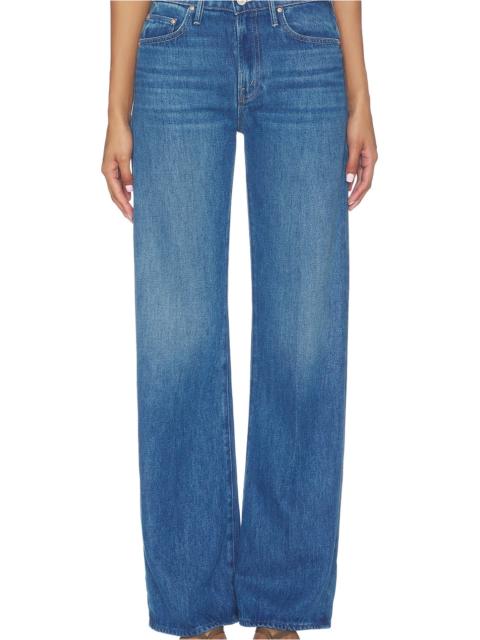 MOTHER The Mid Rise Lasso Sneak Jeans