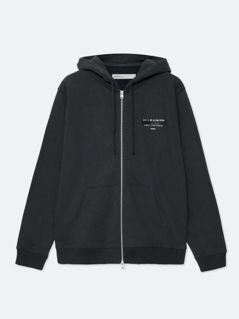 ALLSAINTS REDACT OVERSIZED ZIP-UP HOODIE